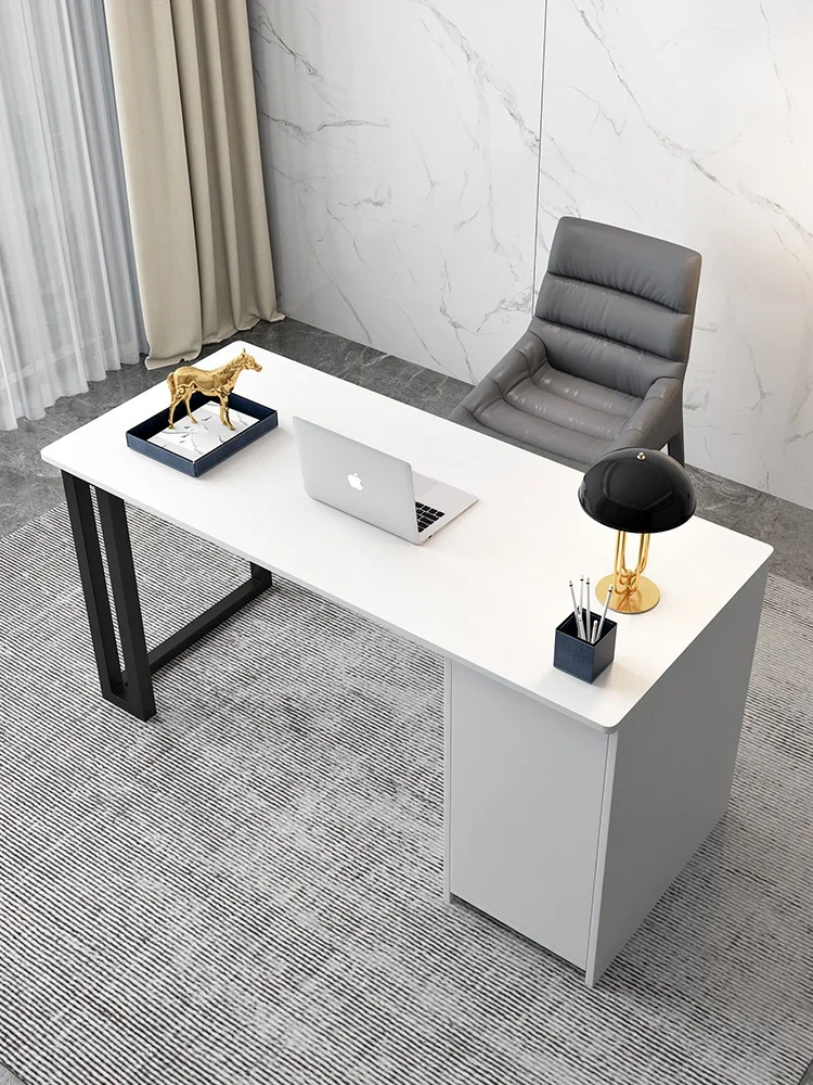 Solid wood light luxury internet celebrity writing desk, office modern minimalist computer , home bedroom