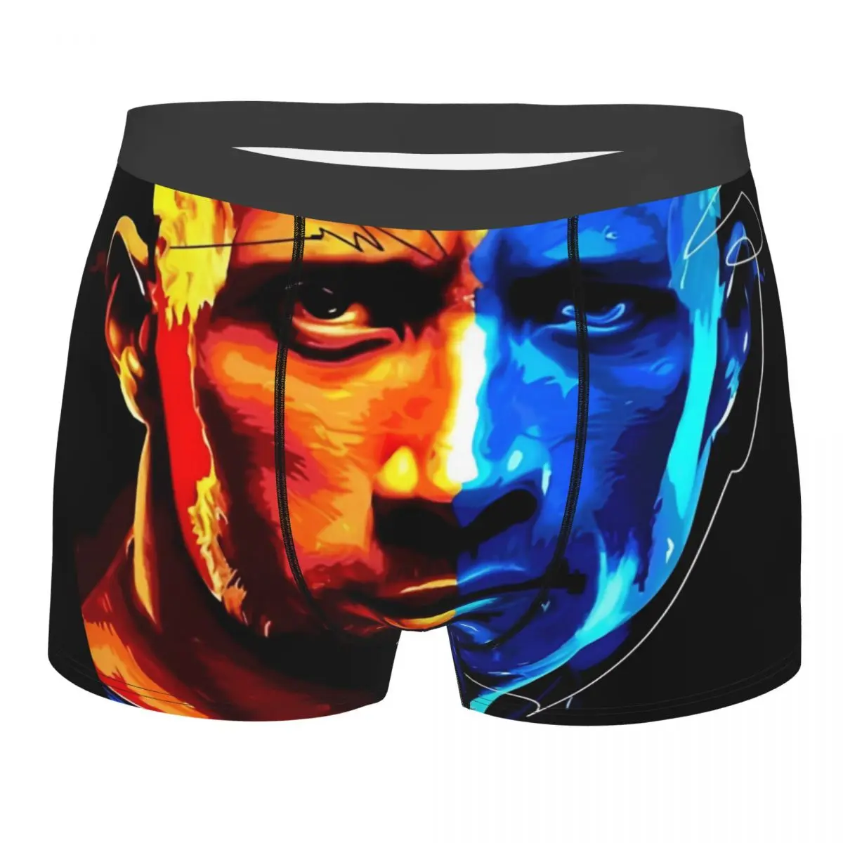 Man Dwayne Men Best Johnson Underwear Novelty Boxer Briefs Shorts Panties Homme Soft Underpants