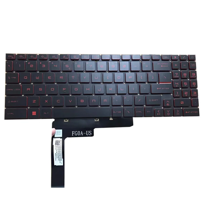 

For MSI GF66 GF76 GL76 GL66 Z16 MS-17L1 MS-17H3 laptop keyboard backlight