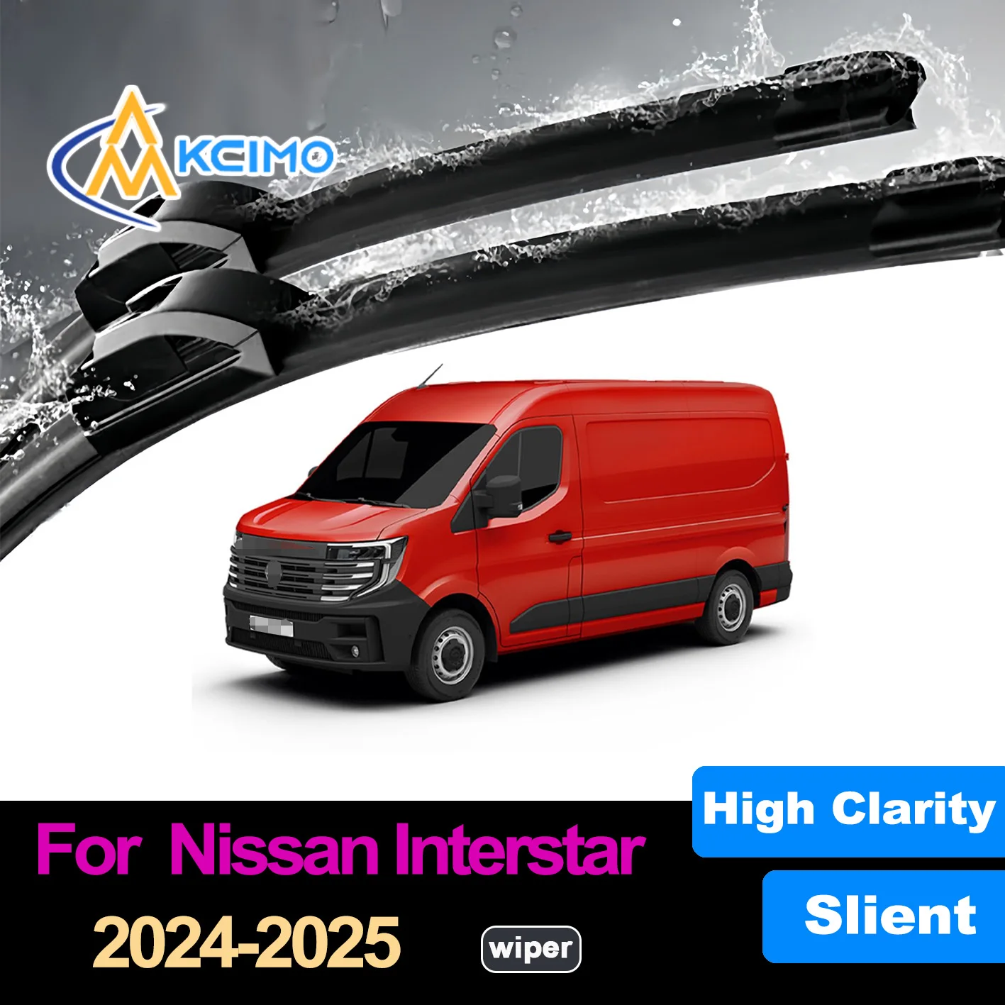 

Premium Silent Beam Wiper Blade For Nissan Interstar 2024-2025 Renault Master OEM-Level Fit Windshield Wiper Accessories