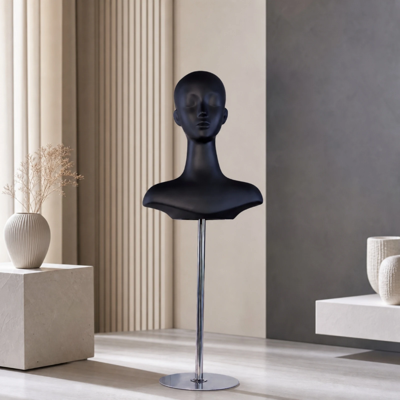 tete-de-mannequin-avec-support-noir-mat-tete-de-mannequin-avec-epaules-hauteur-reglable-moderne-pour-bijoutiers-comptoir-de-vente-au-detail