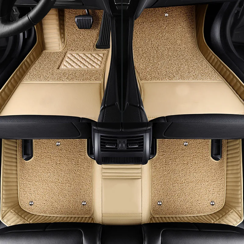 

quality! Custom special car floor mats for Mercedes Benz EQE SUV 500 2023 2025 non-slip double layers carpets for EQE500 SUV