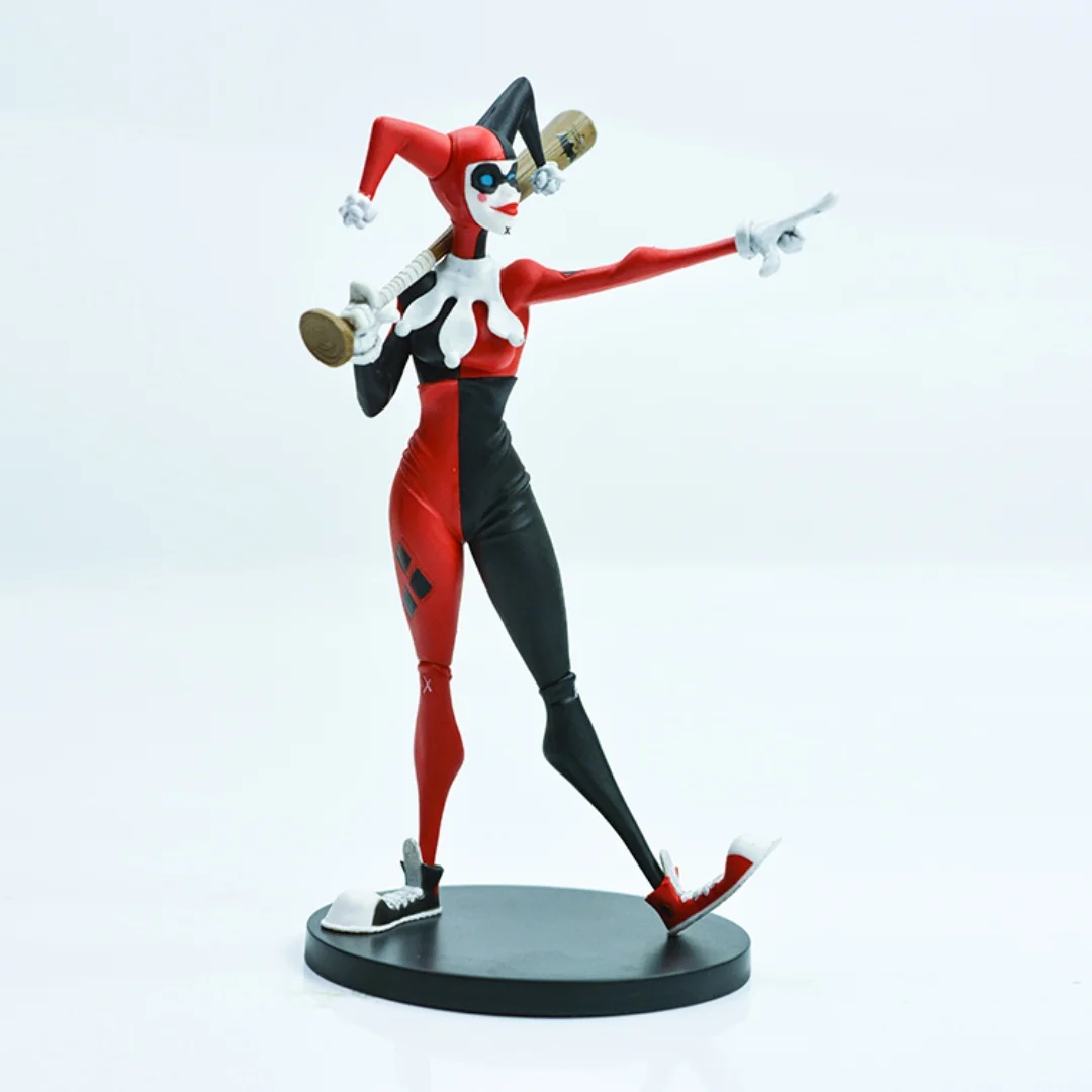 

18cm Joker Ugly Girl Halikuin Batman Comic Series Pvc Doll Figurine Model Ornaments Anime Collectible Toys Decoration Gifts