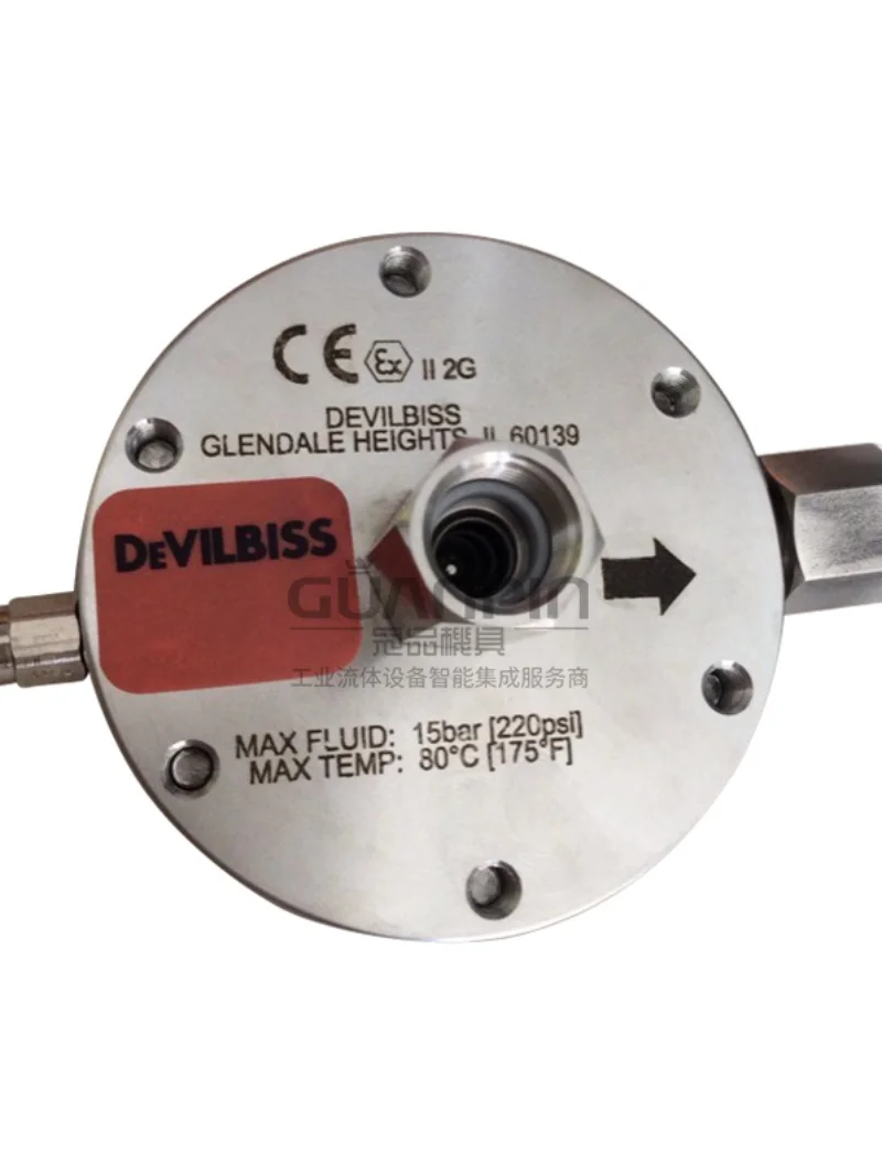 Japan DEVILBISS Davibis HGB-510-R4 Small Turtle Pneumatic Automatic Remote Flow Control Valve