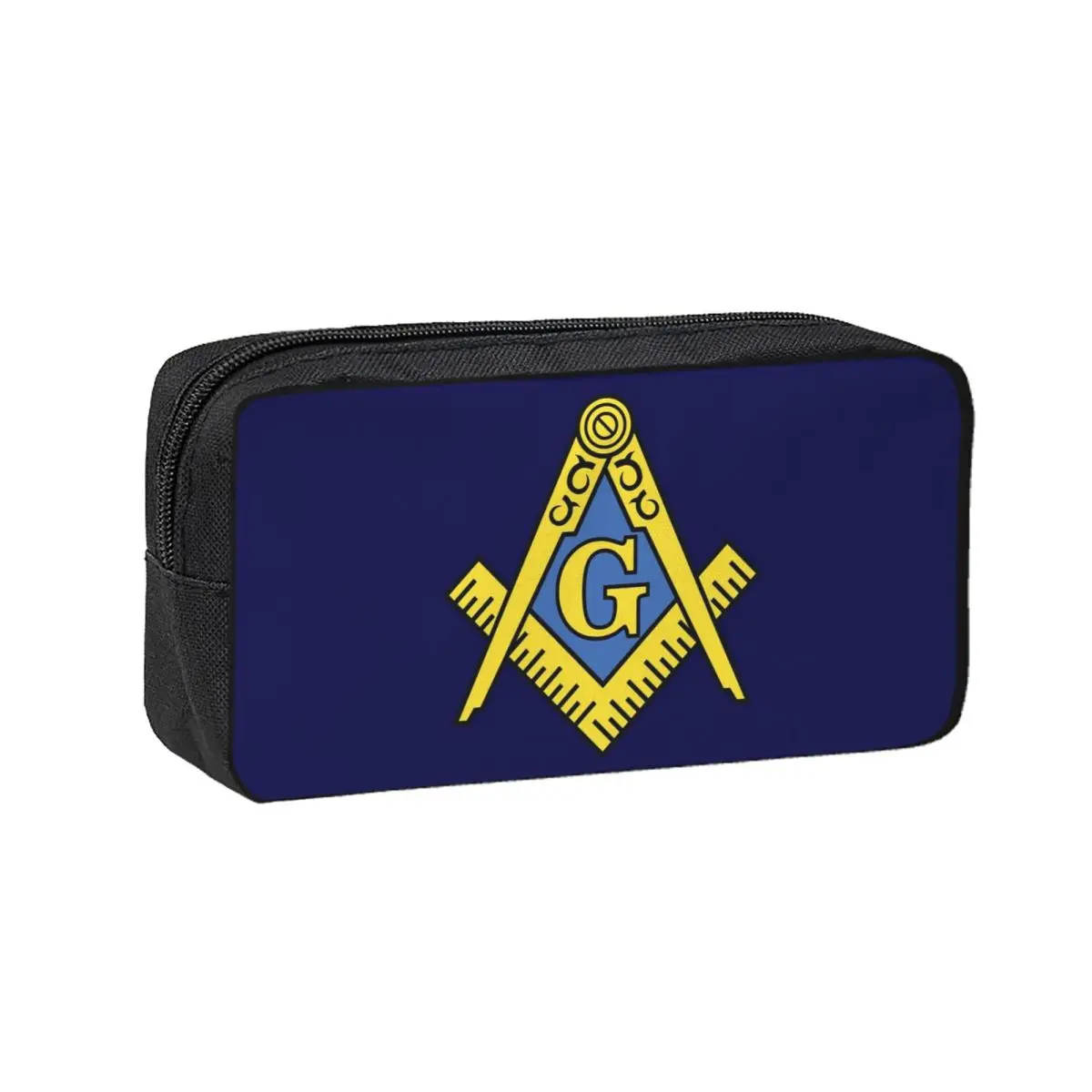 Freemason Classic Square And Compass Masonic Pencil Cases for Students Gifts Pen Box Pencil Bag Pencil Pouch Pen Holder