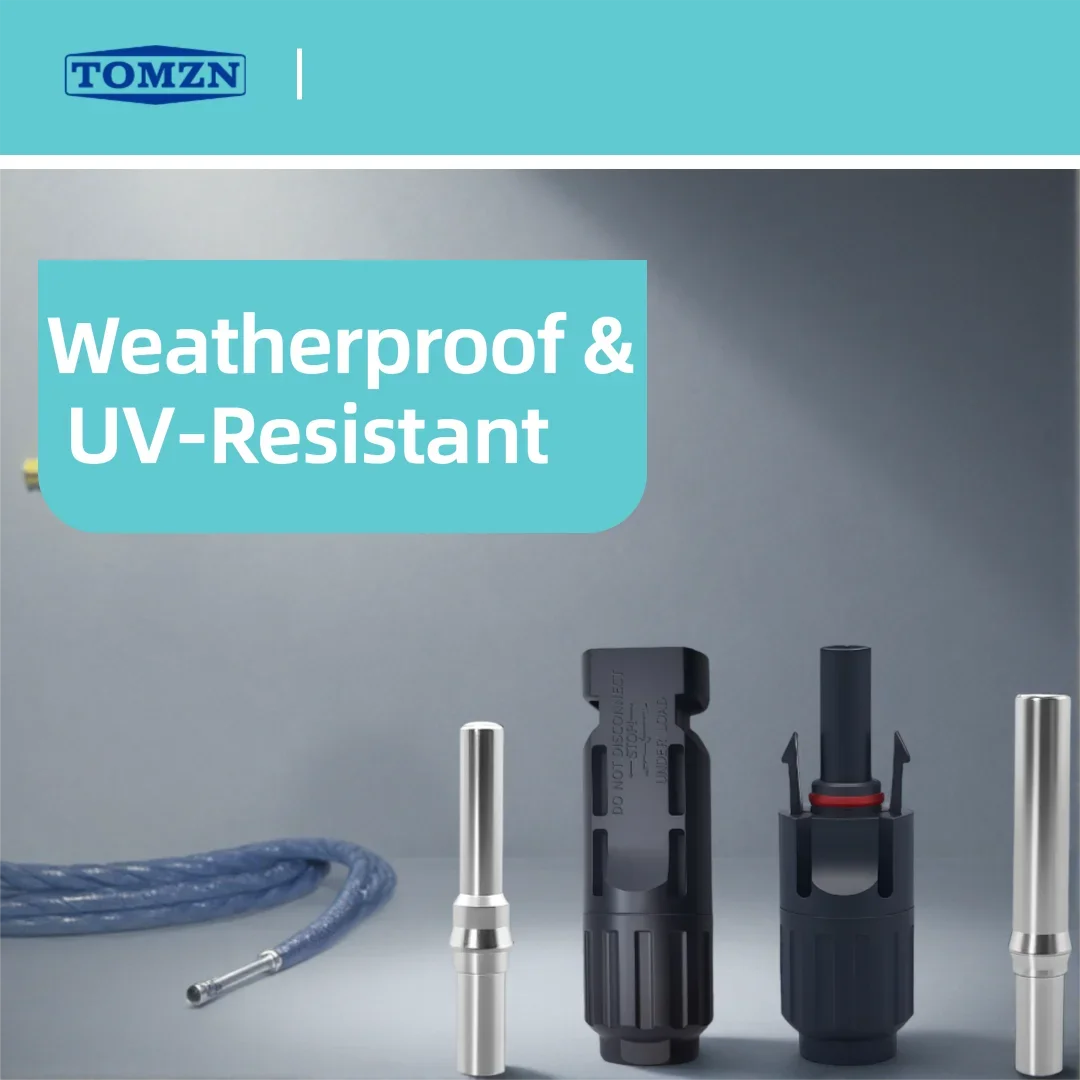 TOMZN PV Solar Connectors 2 Sets, 1000V/1500V, 32A/45A, Panel Branch Connector for PV Wire/Board Terminal Box & Inverter, IP67