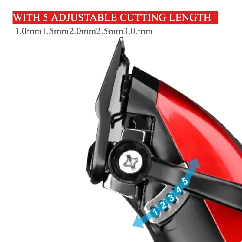 2025 NEW WMARK NG X1 Hair Clipper DLC Blade10000 RPM 3 Colors Replaceable with Charging Base Hair Clippers for men