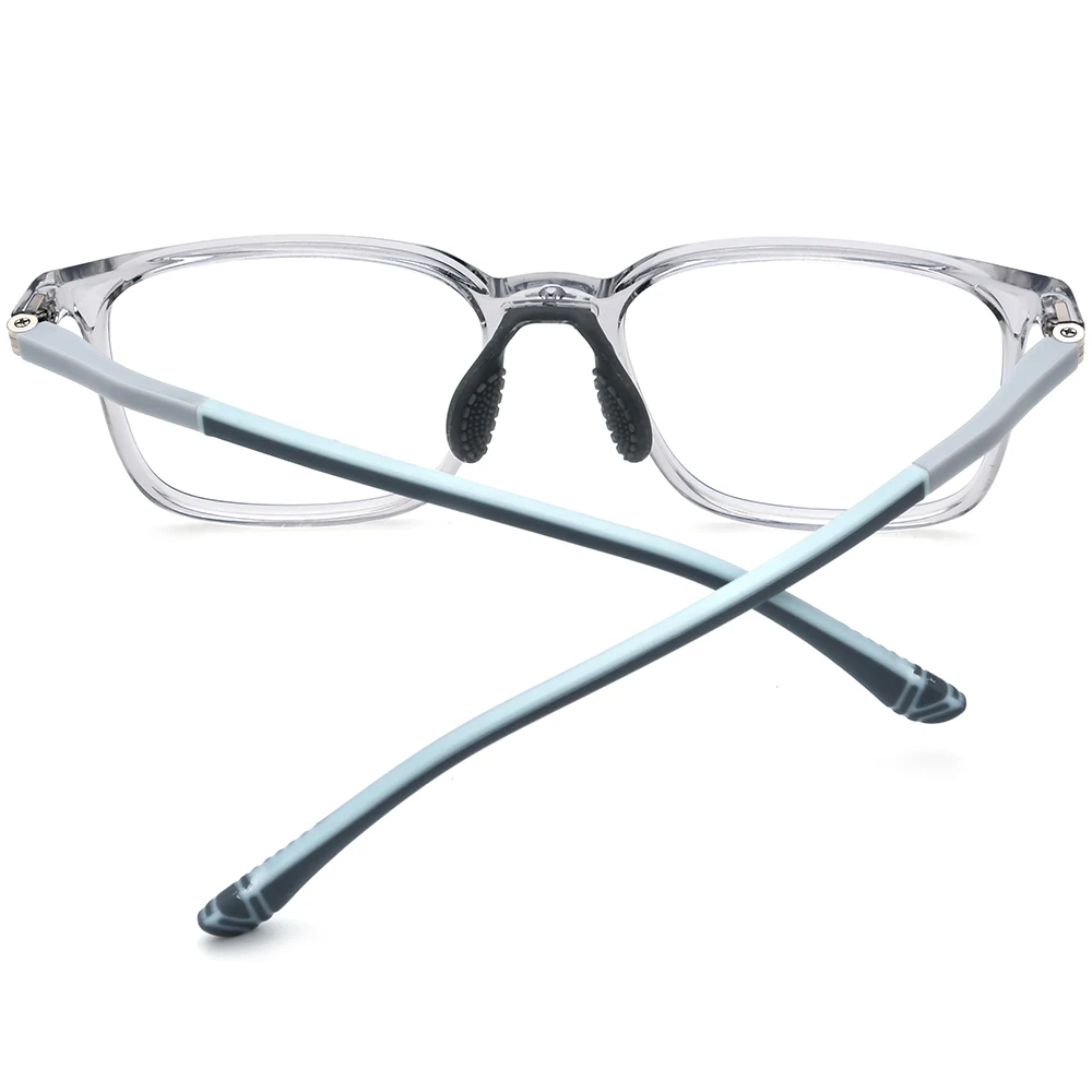 NIANZHEN Ultralight TR90 Kids Eyeglasses Square Brand Design Glasses Frames Teenage Silicone Eyewear Girls Boys Spectacles 7317