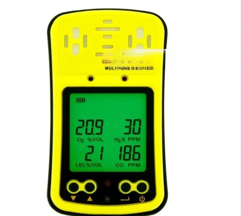 AS8900 four in one gas detector combustible gas oxygen hydrogen sulfide carbon monoxide ST8990