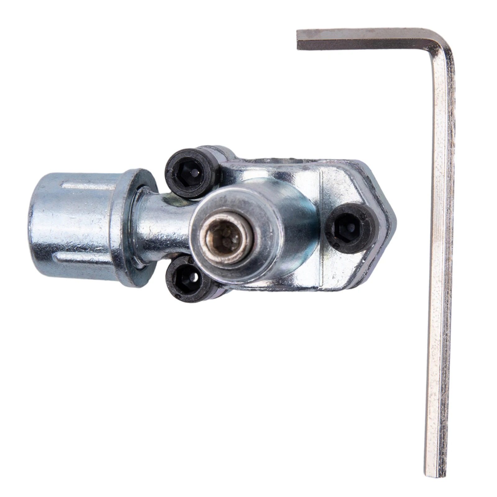 Line Tap Valve Puncture Valve Home Repair Tools 1/4 Inch 5/16 Inch 3/8 Inch Air Conditioner Silver Color With Spanner