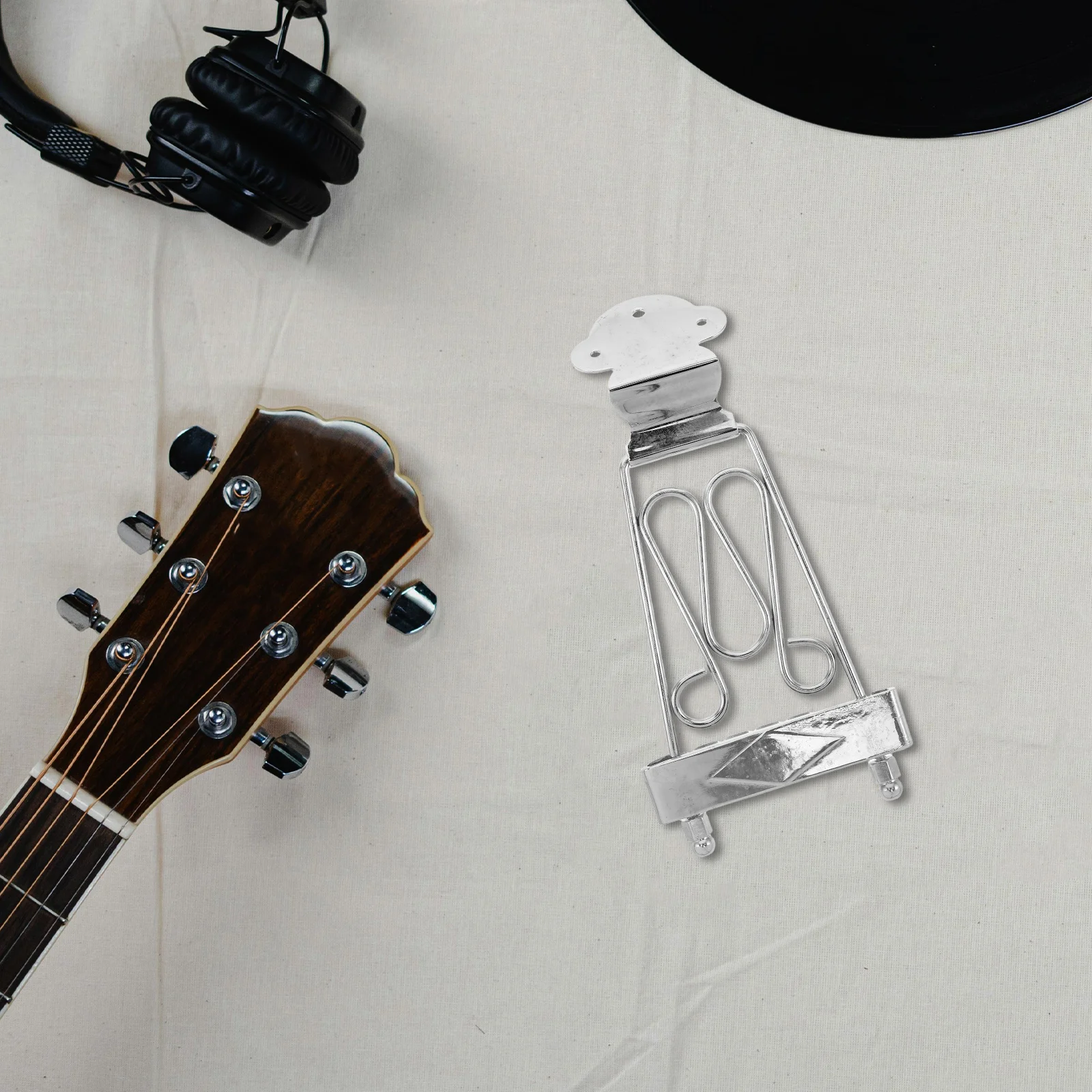 

6 String Tailpiece Guitar Bridge Replacement Compatible with Electric Guitars