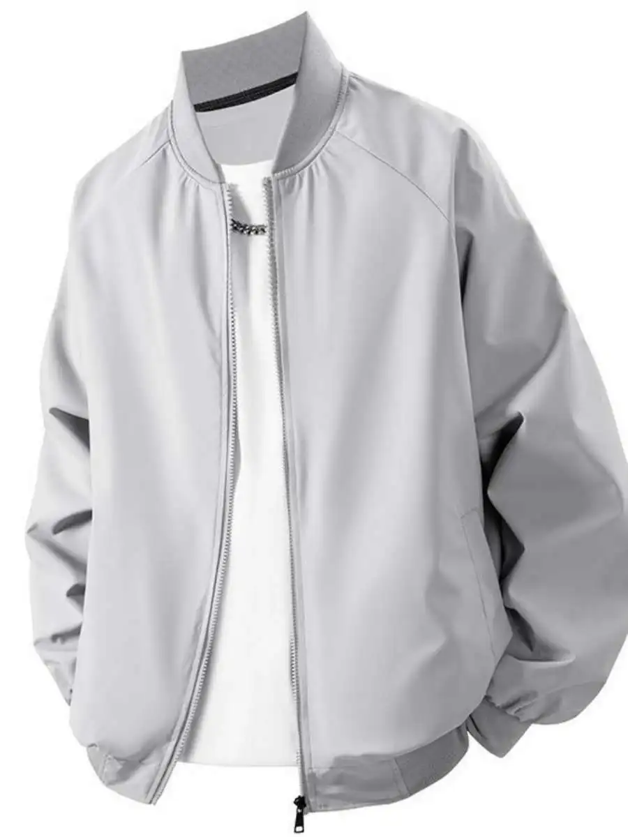 

Сводная ветрозащитная мужская куртка свободного покроя с воротником, цвет верхней части, американский Sle, весна-осень, новое поступление