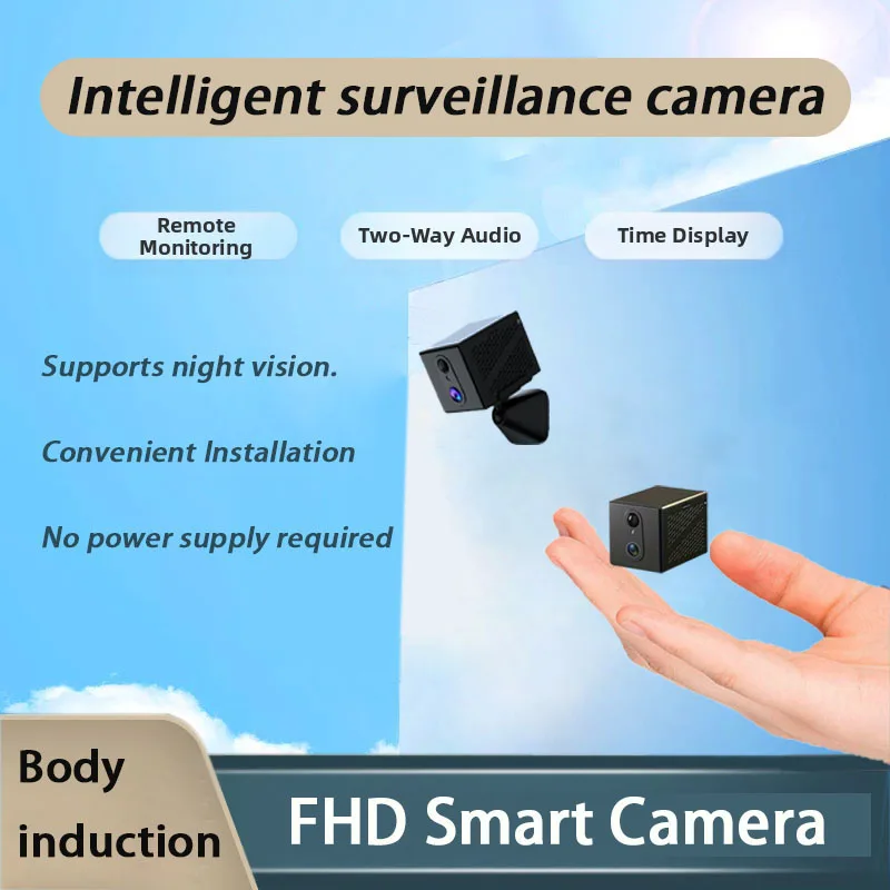 Посмотрите это путь! Скрытая мини-камера, фирменная камера с небольшим невидимым дизайном и подставкой, нет необходимости для питания, подходит для няни, автомобилей, домашних животных, обнаружение движения и ночного видения высокой четкости, беспроводной монитор для домашнего использования, детей, удаленный мобильный телефон, внутренняя/наружная, безопасность домашнего офиса, скрытый тип