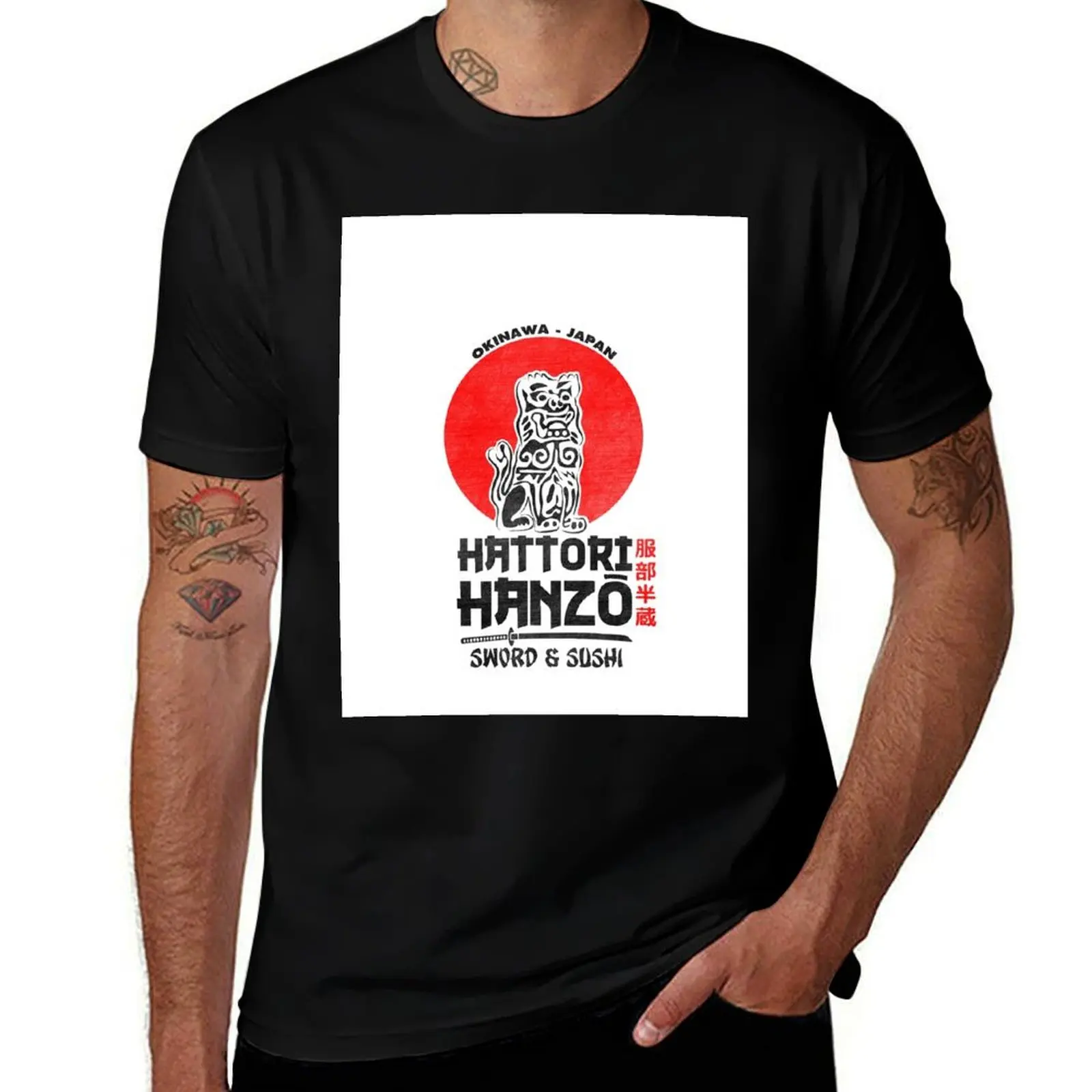 

Hattori Hanzo T-Shirt mens graphic t shirts printed t shirts for man