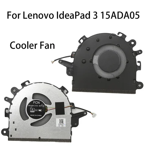 Original Laptop CPU Cooling Fan For Lenovo Lenovo IdeaPad 3-15ADA05 3-15iil05 3-15IML05 3-15ARE05 FRU 5F10S13910