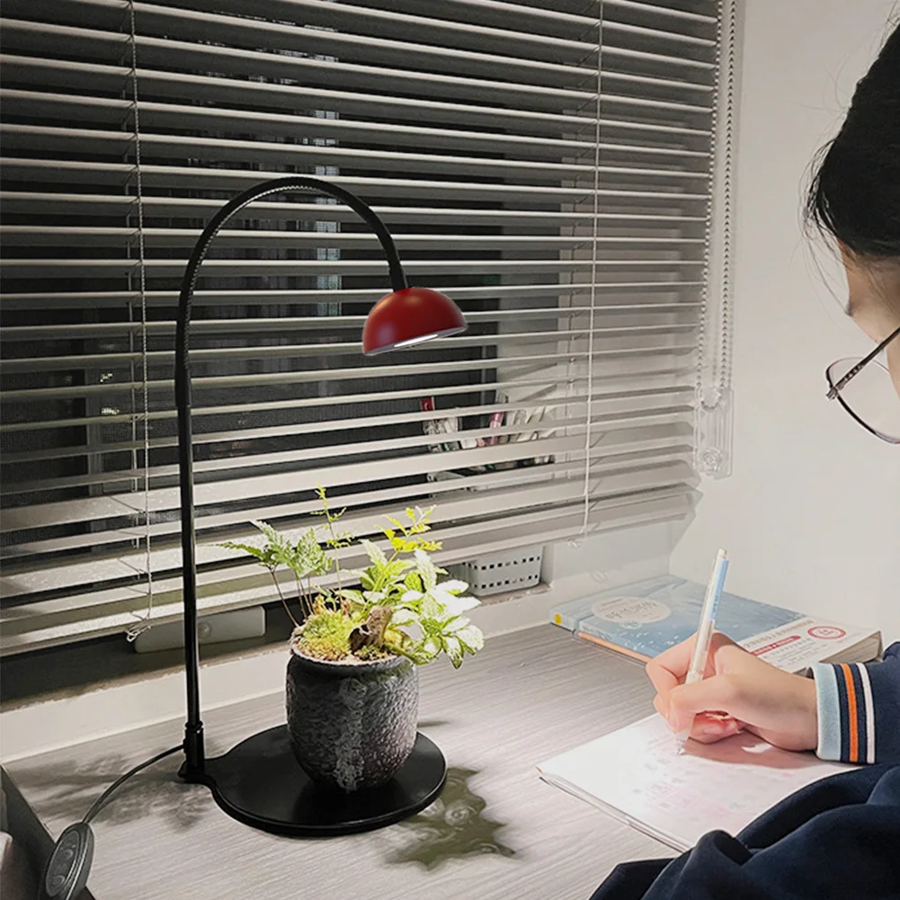 

Свет для растений из мха, регулируемая по высоте микропейзажная лампа для роста растений, полный спектр, лампа для растений для настольного стеклянного террариума для растений