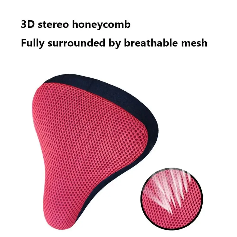 Aksesori Sadel Bersirkulasi Desain Sarang Lebah Sarung Jok Sepeda Sarung Bantal Sepeda 3D Sarung Sadel Sepeda Bantal Bersepeda Lembut