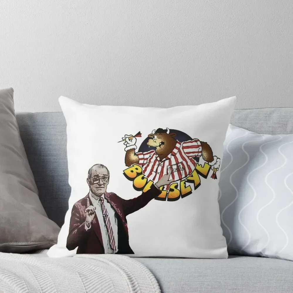 Jim Bowen. Bullseye TV show Throw Pillow Pillow Case Christmas Pillows Sofa Cushion Cover pillow