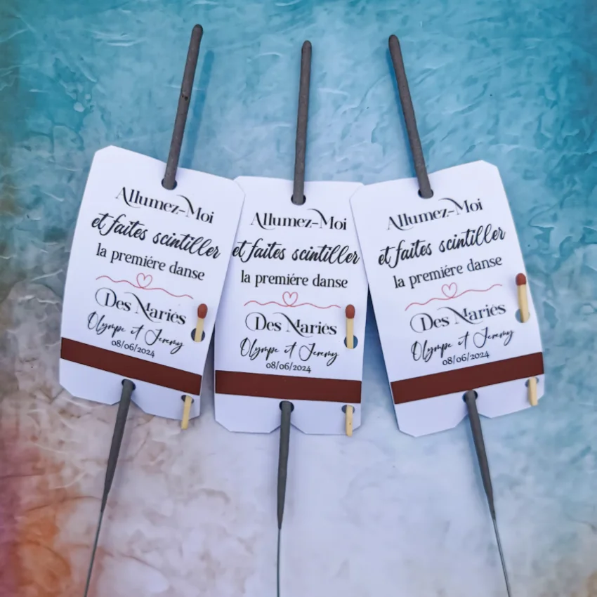 

50pcs Custom Etiquettes pour scintillants faites SCINTILLER Personalised Wedding Let Love Sparkle, party, anniversary engagement