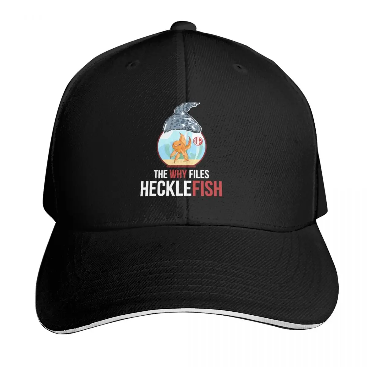 The Why Files BLACK_hecklefish3 Baseball Cap Unisex for Men Women Outdoor Golf Running Hiking Summer Beach Travel