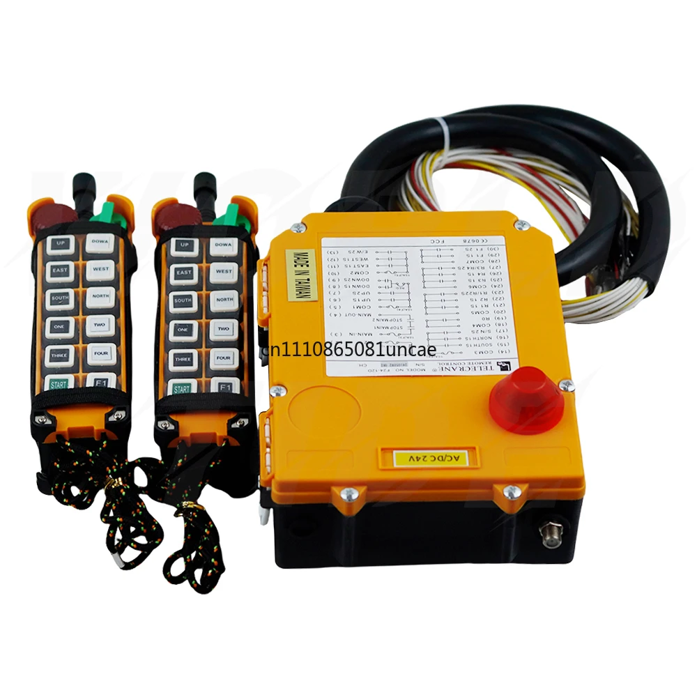 

Dual/Single Speed F24-12D/S Driving Crane Industrial Wireless Remote Control With Emergency Stopwith Emergency Stop VHF 310~331M