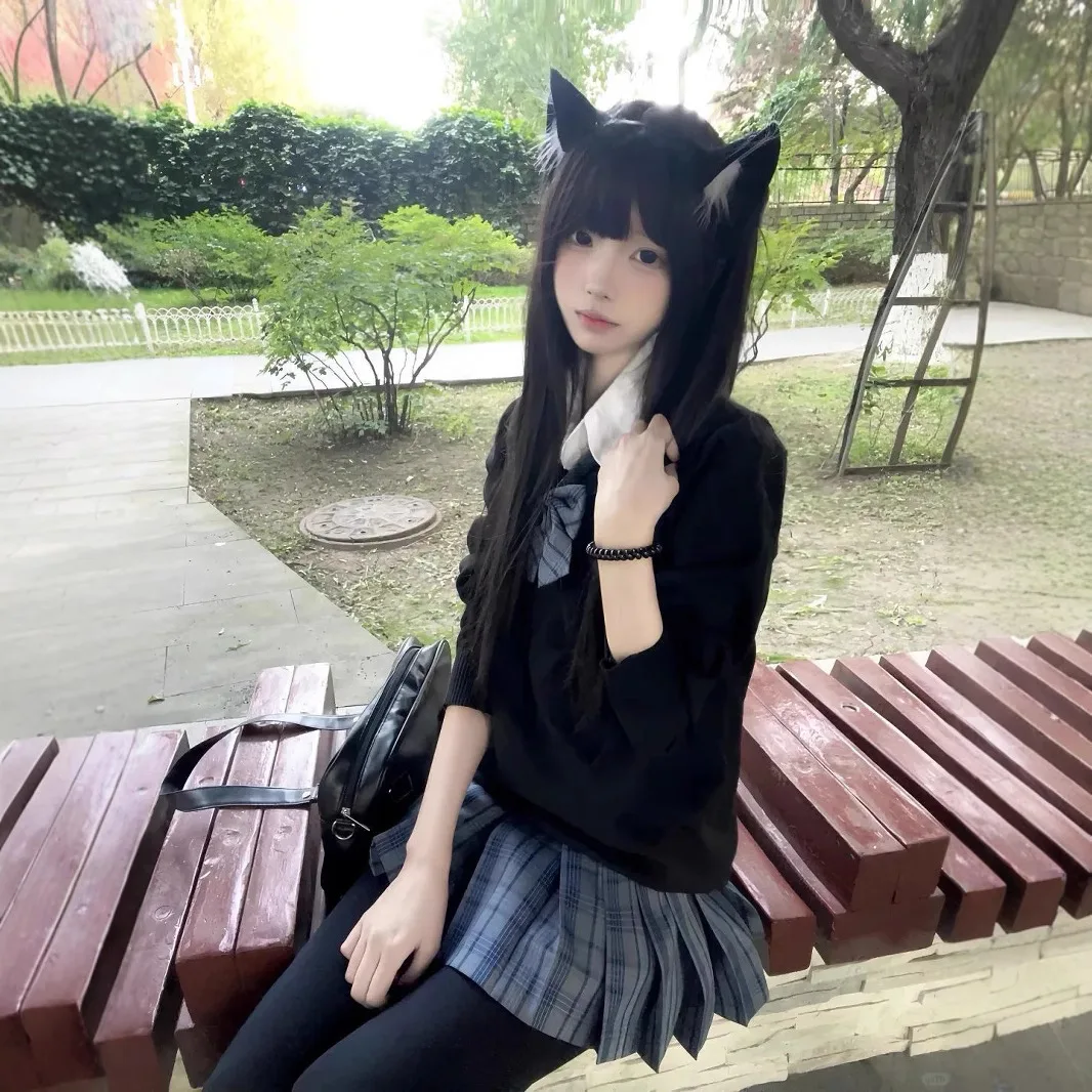 

Natural And Realistic Long Hair Wig Universal Cosplay Lolita Style Youthful And Cute Full Head Wig