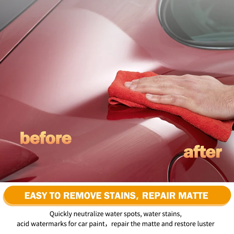 Car Paint Hard Water Spot Remover Stain Watermark Buffing Swirl Repair Decontamination Polish Wax Paste JB 41