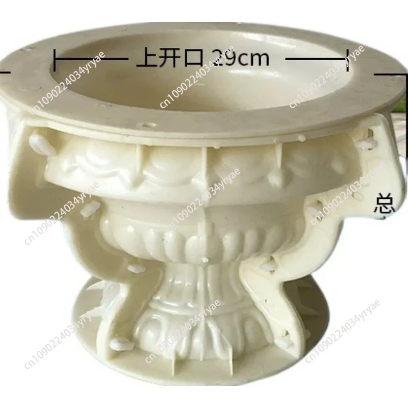 High Precision Injection Cement Molding Large Flower Pot Molds Mould for Concrete Cement Garden Plant Making Mould