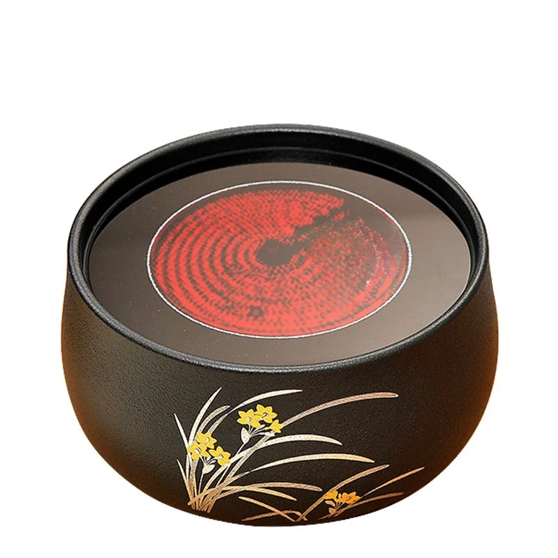 

Electric ceramic stove, household, silent, small, high-power round electric tea stove