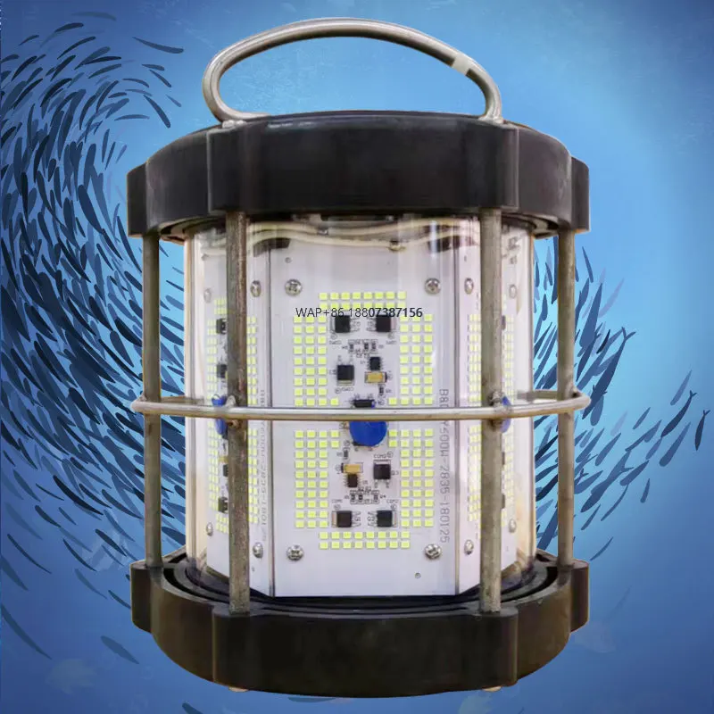 Manufacturer customizes 1000W LED fishing light white-green fish light marine light