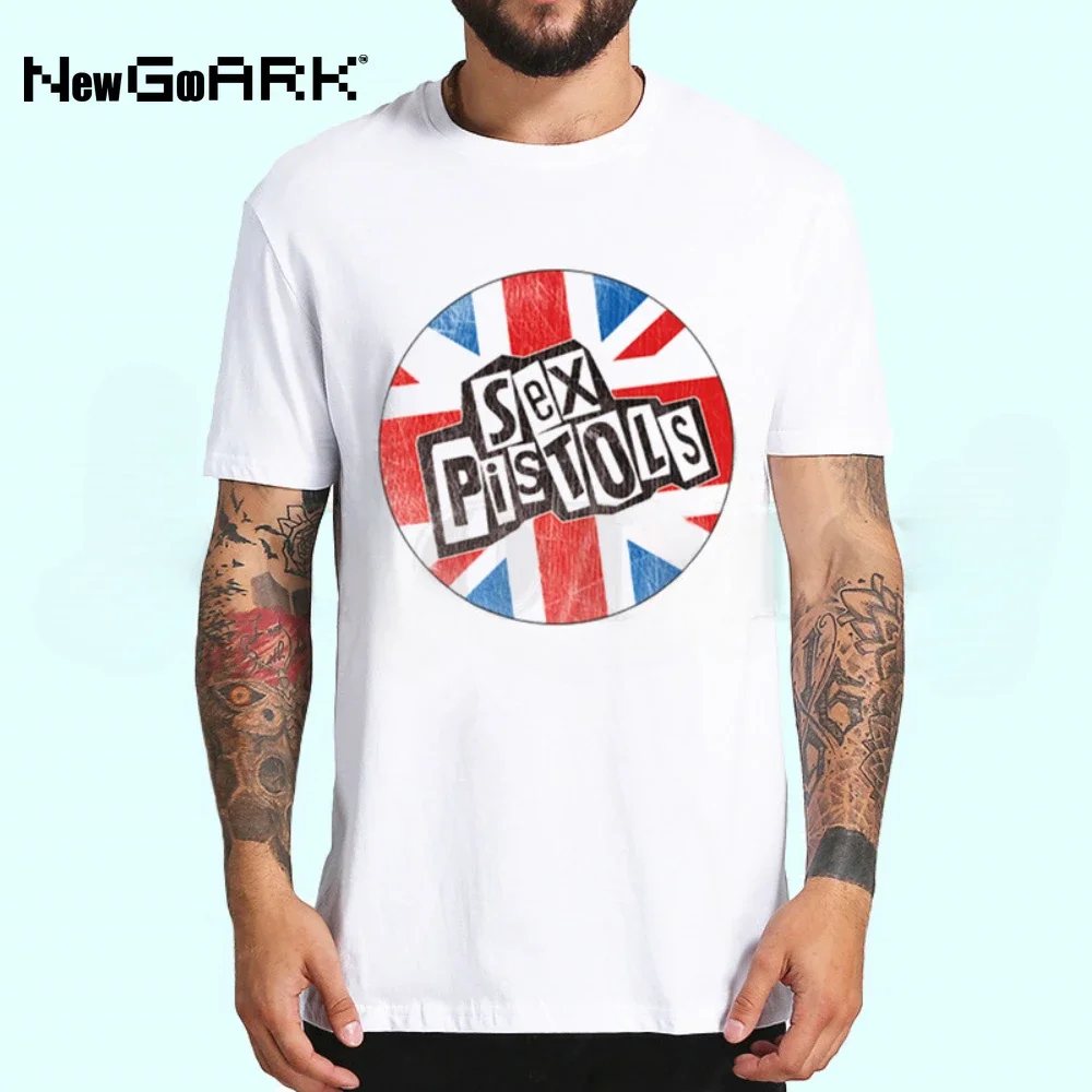 women Tees Punk rock Sex Pistols loose Rock Band T-shirt For Men Casual  Tops Anime Cartoon T Shirt  Male Printed t shirt