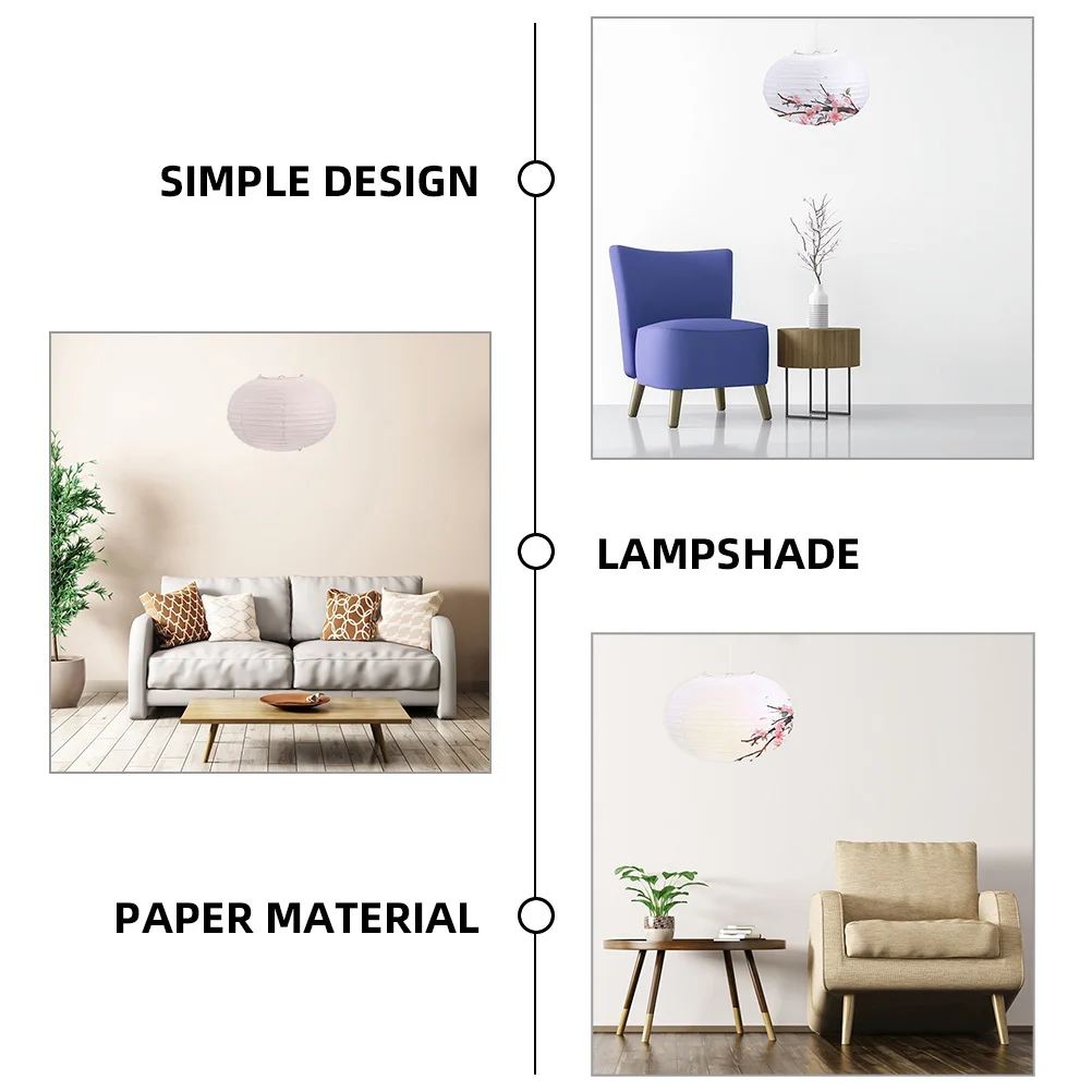 6 قطعة ورقة فانوس ظلال مصابيح طوي قلادة غطاء خفيف ل ثريا السقف مصباح معلق استبدال الطرف الديكور