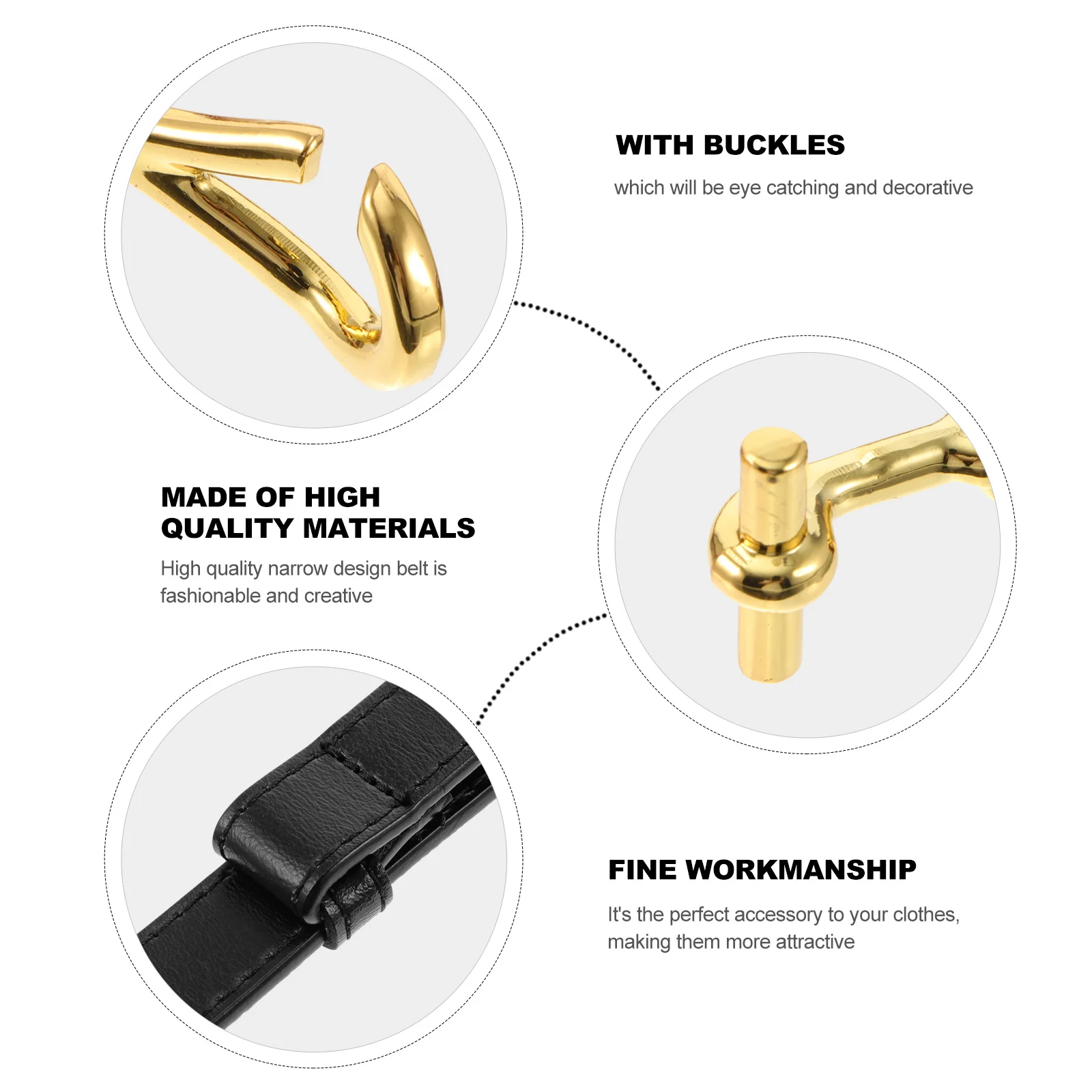 

1 шт., тонкий пояс для платья, стильный регулируемый пояс с пряжкой, модная женская одежда, аксессуары, поясной ремень