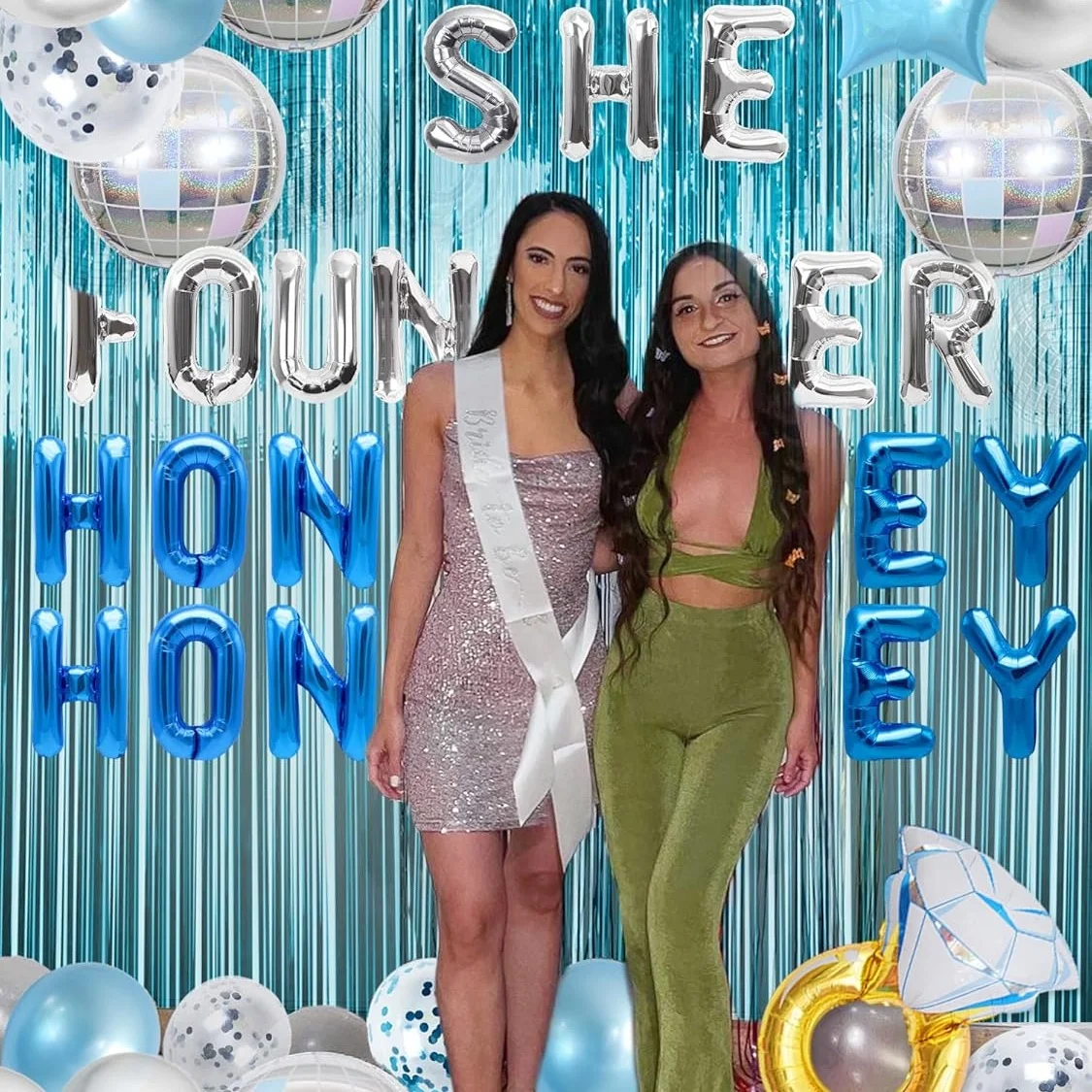 Laventy She Found Her Honey Brautparty She Found Her Honey Honey Ballons Mamma Mia Bachelorette Party Ballon