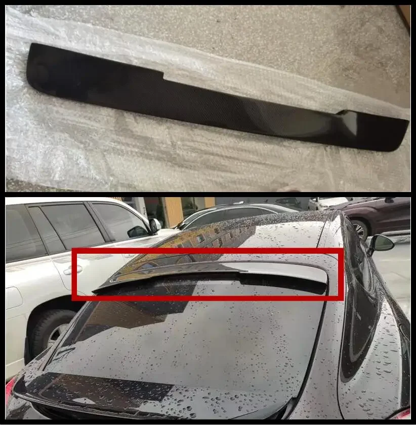 REAL CARBON FIBER REAR WING TRUNK LIP ROOF TOP SPOILER FOR Porsche Panamera 970 970.1 970.2 2010 2011 2012 2013 2014 2015 2016