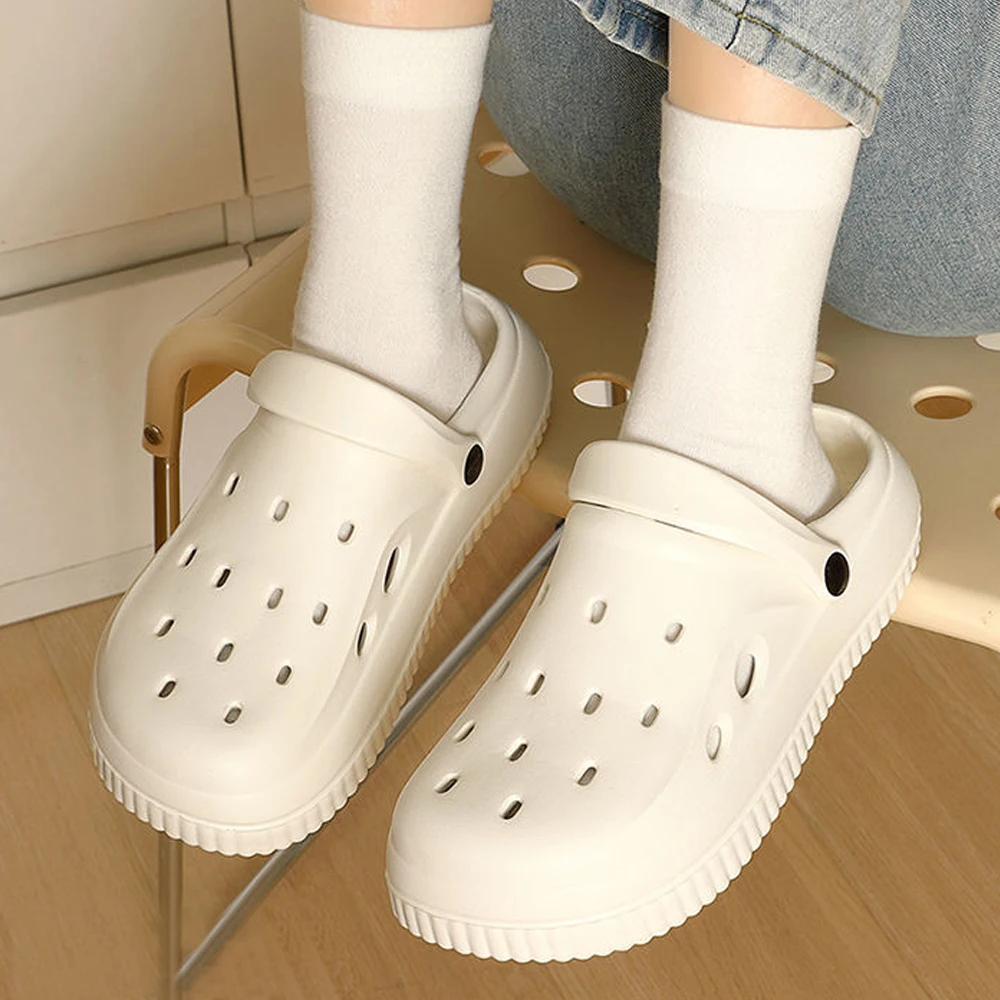 

ZHIDA Summer Beach Sandals Unisex Casual Garden Clogs Outdoor Wide Toe Cross Sandals for Ladies Non Slip House Shower Slippers