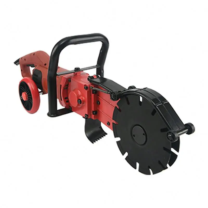 Machine de découpe de mur en pierre de béton, Double main, haute puissance 6800W, pour Installation d'eau et d'électricité, Machine à rainurer