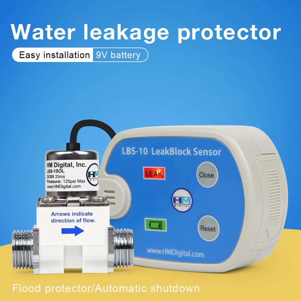 

HMLBS-10 Water Leakage Protector Water Leak Sensor Liquid Leakage Alarm Overflow Level Detector for Water Purifier Filter