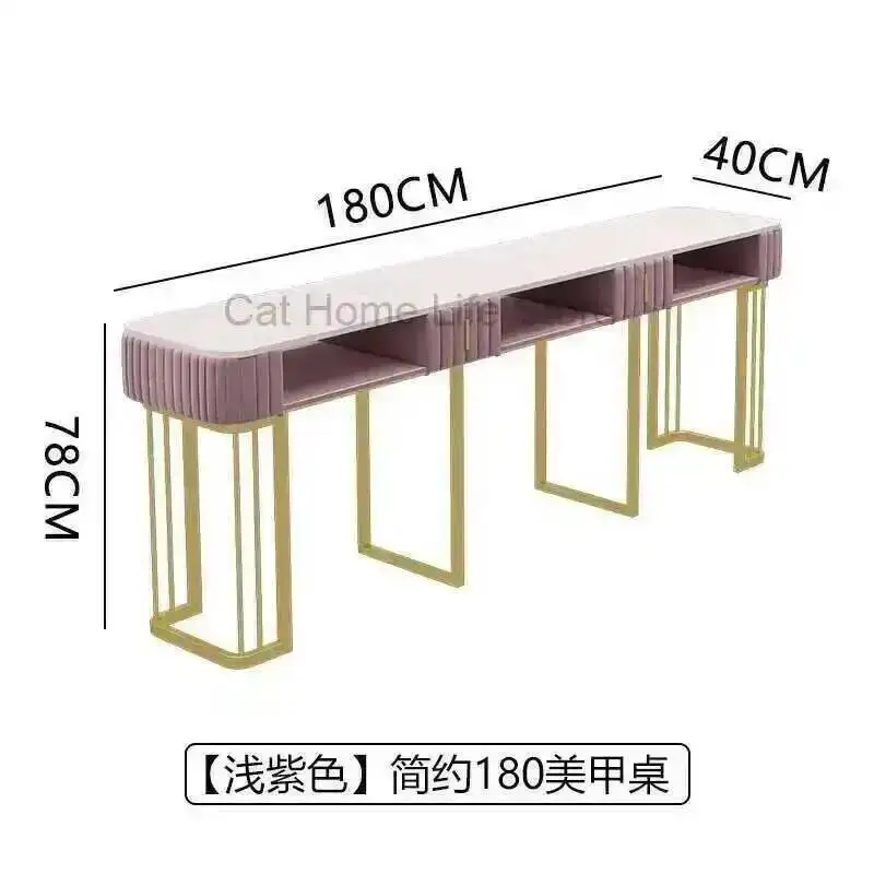 Organizer Aesthetics Storage Makeup Furniture And Beauty Salon Table Nail Tables Professional Mesa De Canto Manicure Corner