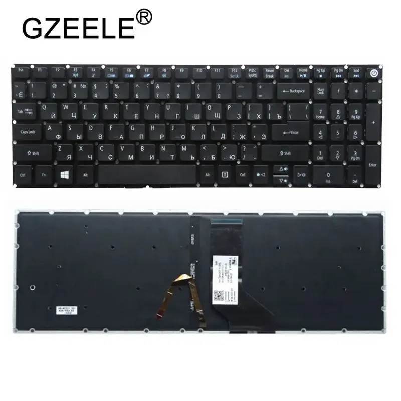 US/UK/RU/FR/SP laptop keyboard for Aspire 5 A515-51G V5-591G F5-572/G V3-574G P278 T5000 TX50 N15W7 N15W6 TX520 E5-532G E5-576
