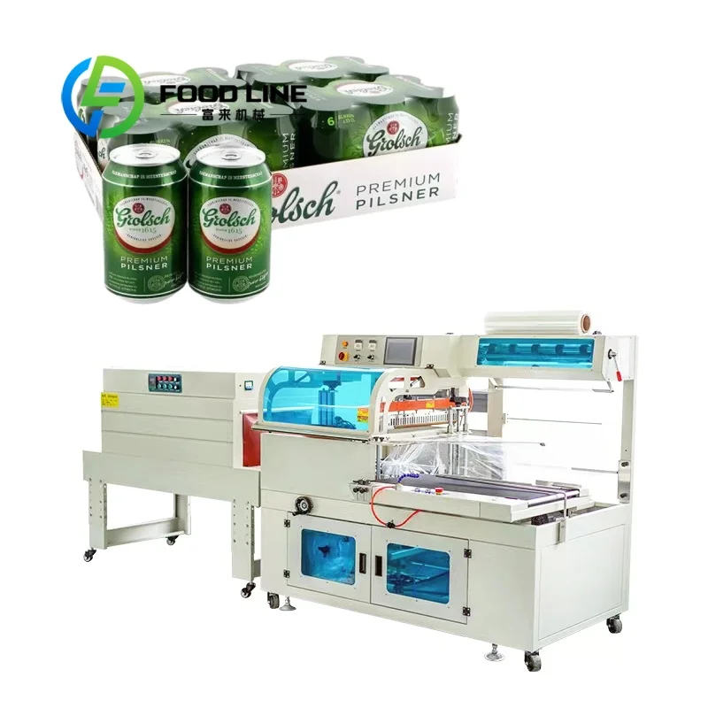 Automatic Heat Sealing Shrinking Tunnel Shrink Packing Wrapping Machine