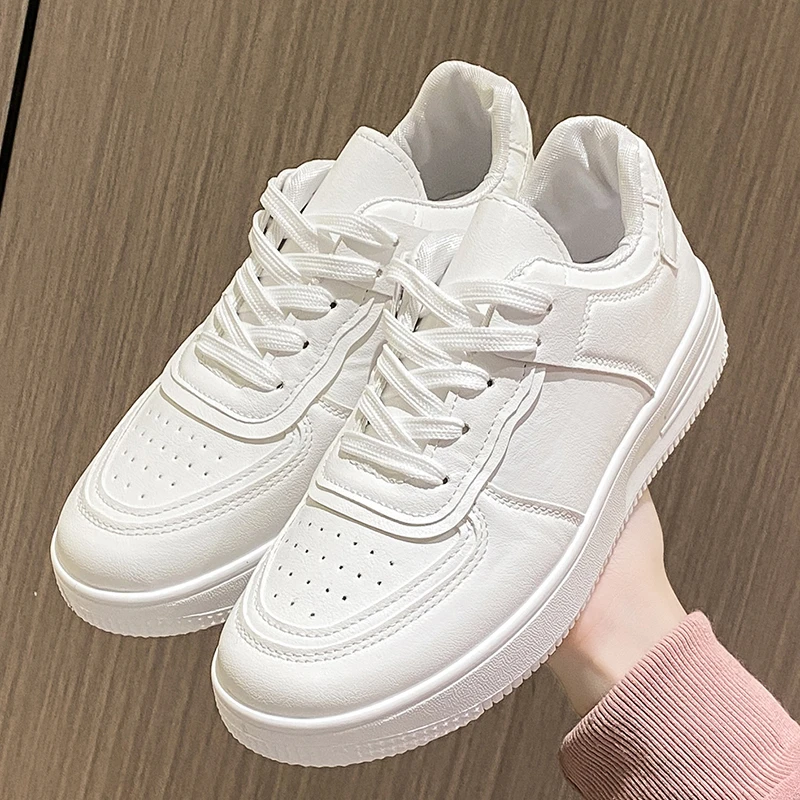 

Solid Color Thick Sole Female Original Niche 2024 Popular Summer Thin Casual Versatile Small White Board Shoes