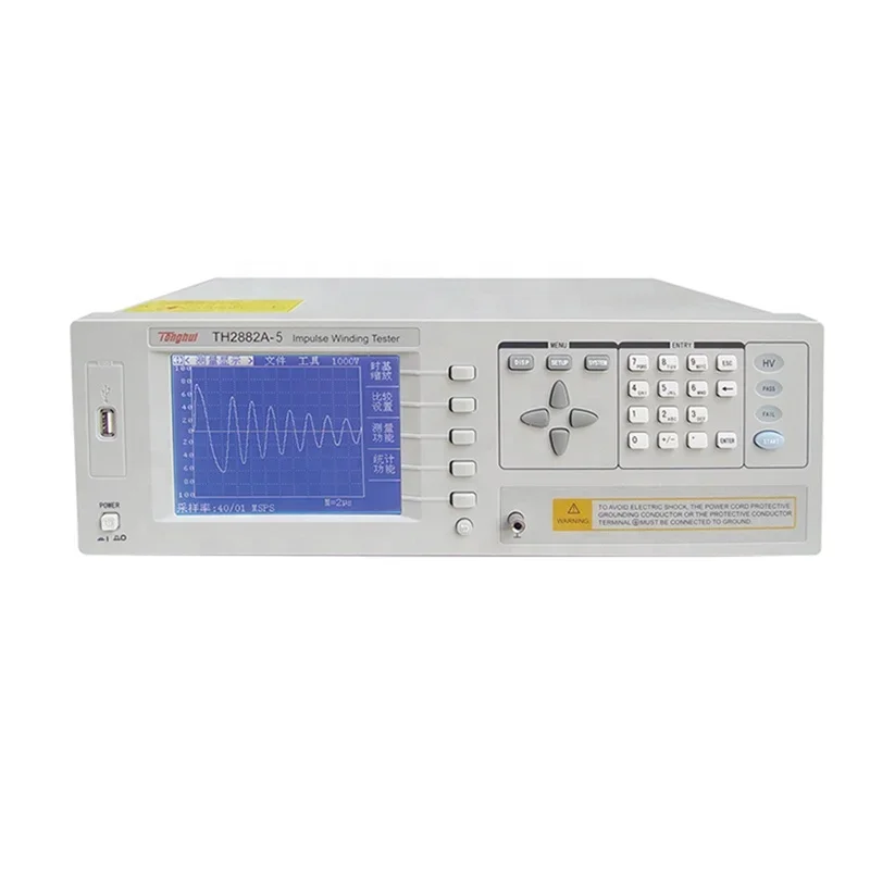 Electrical Safety Tester TH2882A-3 320x240 LCD Single Phase Pulse Output Impulse Voltage 300V-3000V Tester Electrical Digital