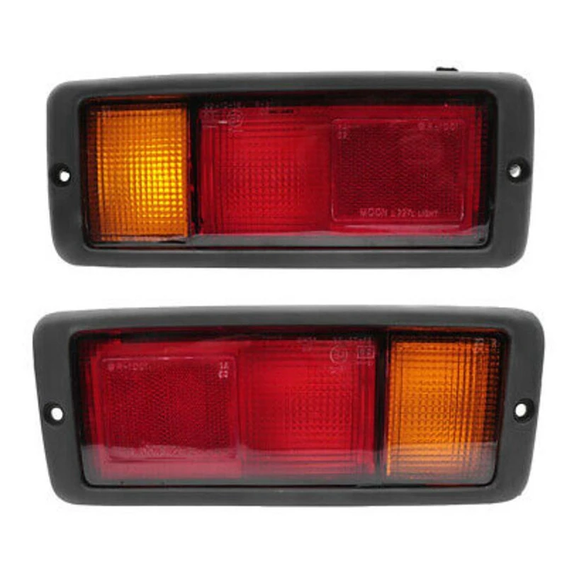 

Pair Car Rear Bumper Tail Light Red Warning Brake Fog Lamp Accessories For Mitsubishi Pajero Montero 1992-1999