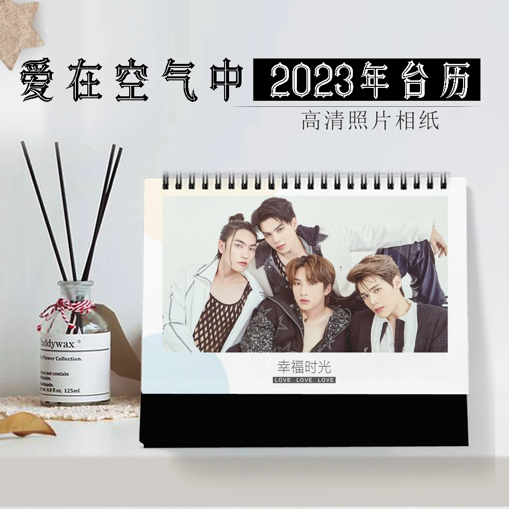 

2023 Year Calendar Thailand Drama Bossnoeul FortPeat Calendar Desk Planner Decor Desk Standing Calendar Desk Ornament