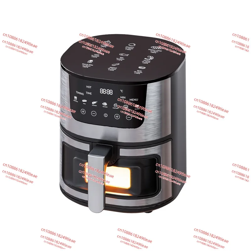 

Smart Air Fryer Electric visual window 7L Oil-free Air Fryer Automatic Household Kitchen 360°Baking Convection Oven Air Fryers