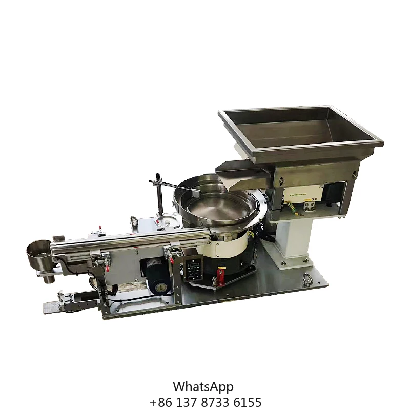 Adjustable Speed Auto Vibration Bowl Feeder Stainless Steel Vibrating Bowl Feeder For Candies