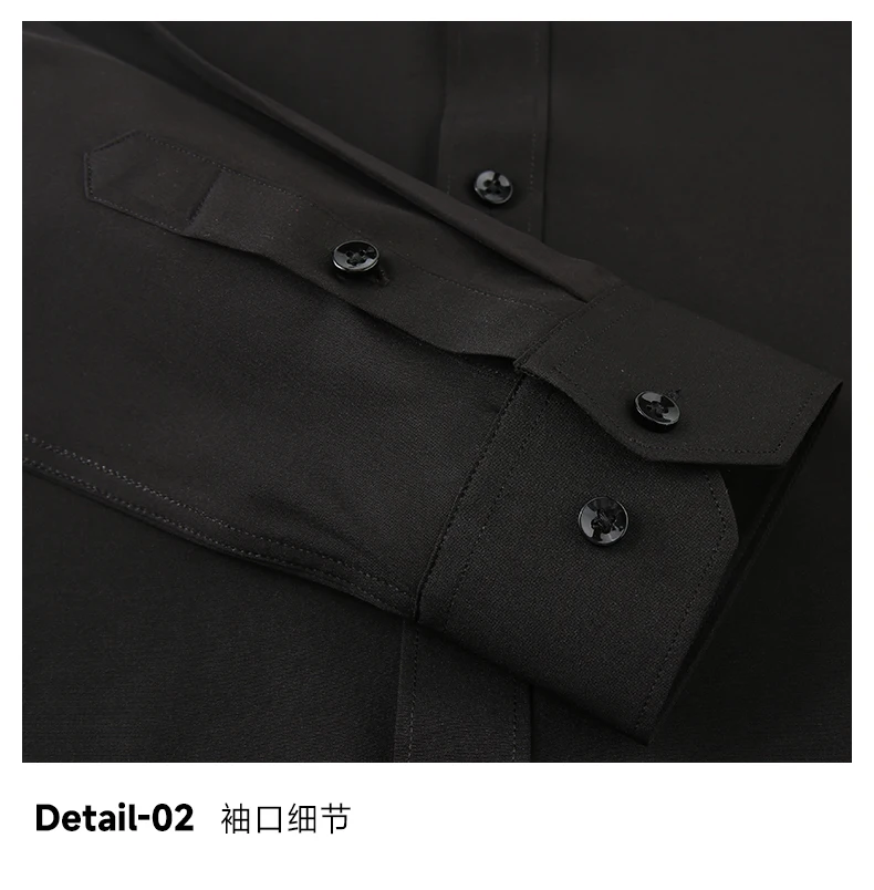 Oversized 8XL 7XL Solid Classic Color Man Shirts Long Sleeve Casual Formal Wrinkle-Free Easy Care White Shirt Man Long Sleeve