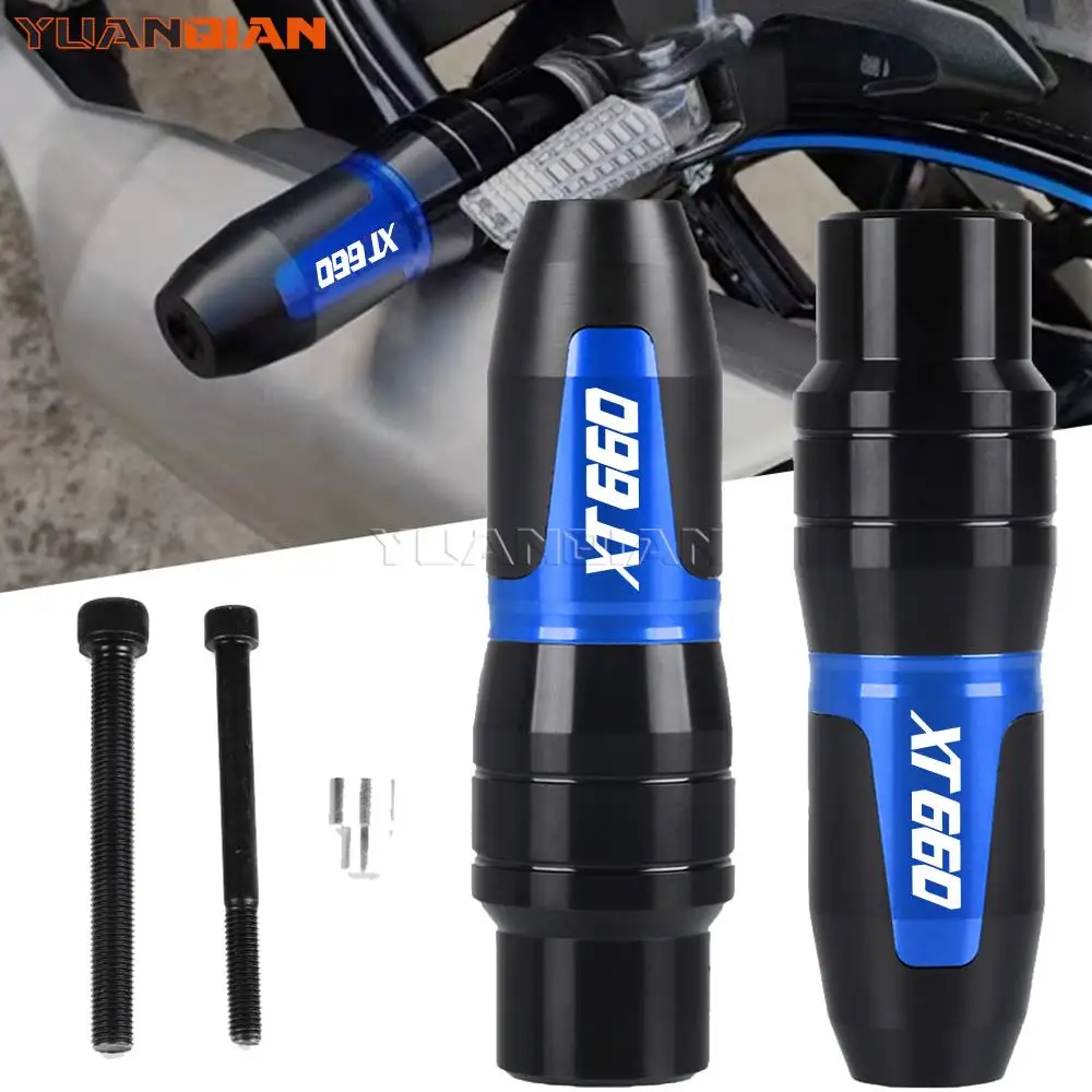 

For YAMAHA XT660 XT 660 X/R 2004- 2023 2022 2017 2016 2015 2014 Motorcycle Accessories Exhaust Frame Slider Crash Pad Protection