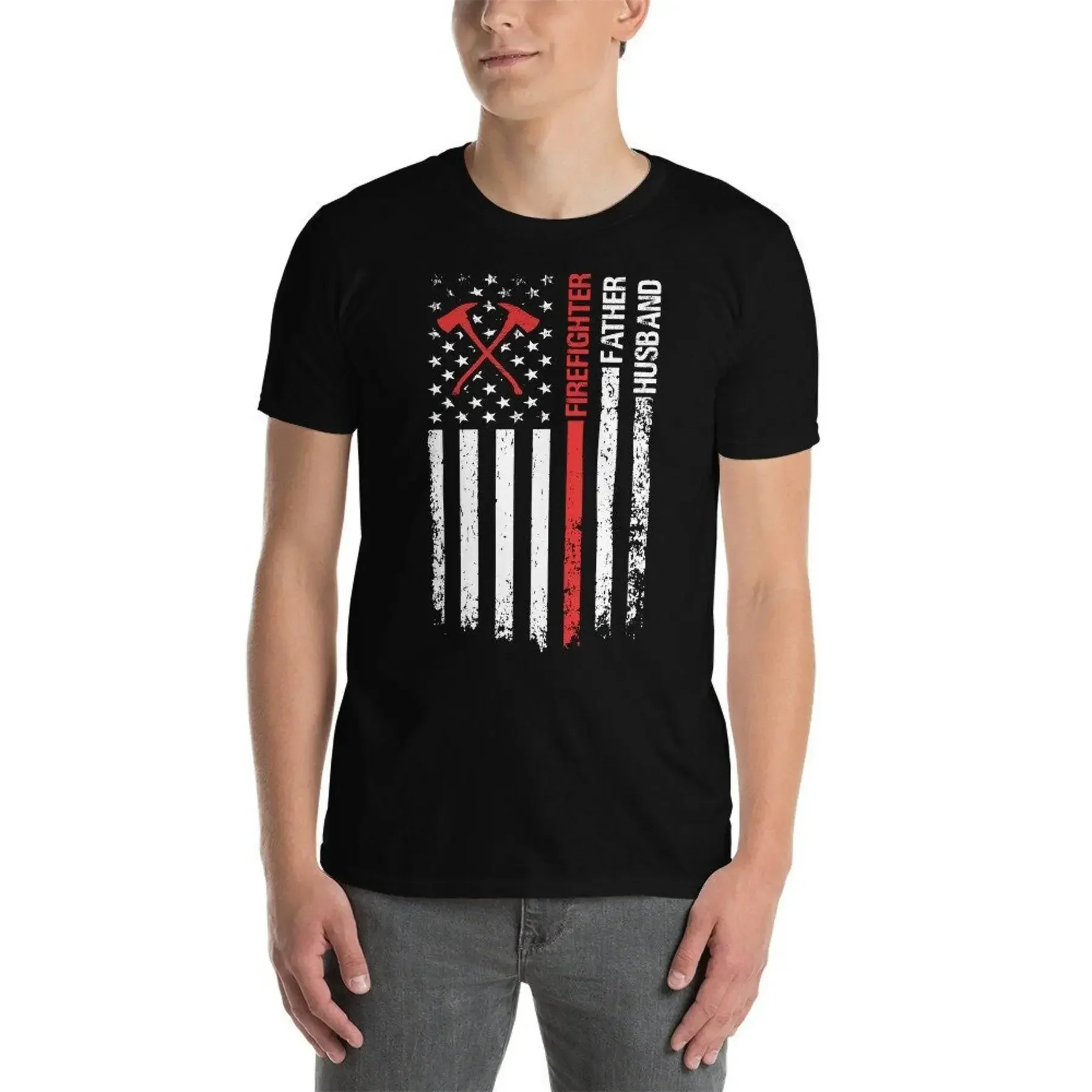 Firefighter and EMT Shirt Ideal Gift for Him First Responder Heroes